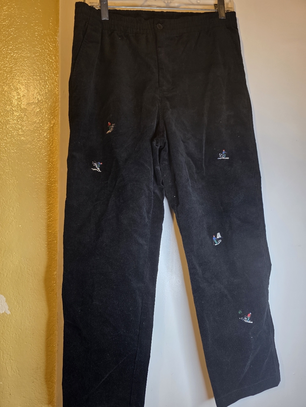 Polo Ralph LAUREN Corduroy Black Pants